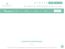 Tablet Screenshot of plazapelicanosgrand.com